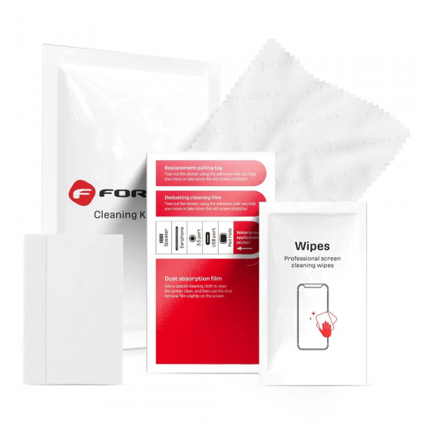 Kit aplicare Folie Protectie Forcell, 4in1