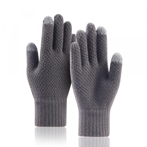 Manusi De Iarna Tactile Barbati Techsuit ST0013, Marime 22cm, Gri