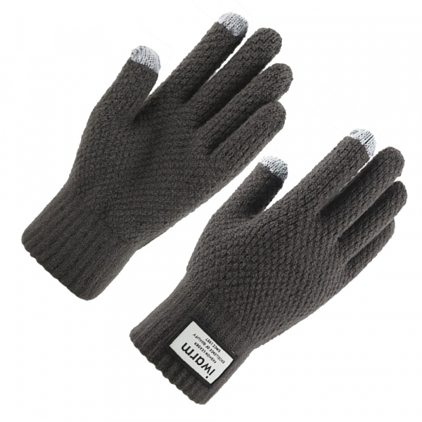 Manusi De Iarna Tactile Iwarm ST0007, Gri