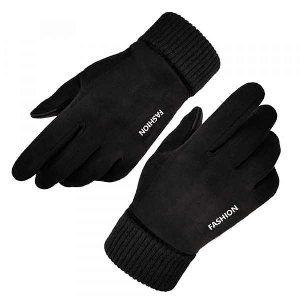Manusi De Iarna Tactile Unisex Techsuit ST0010, Marime Universala, Negre