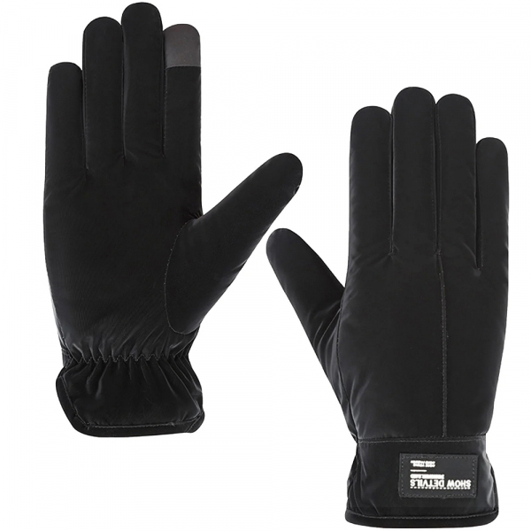 Manusi De Ski Tactile Unisex Techsuit OG103, Marime Universala, Negre
