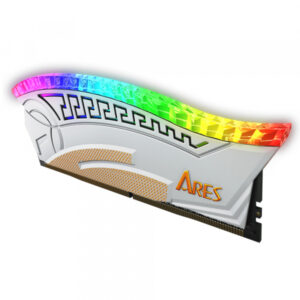 Memorie RAM Dato Ares Armor, DDR4, RGB, 8GB, 3600Mhz, CL18, Alba AMRGB1G88G36W