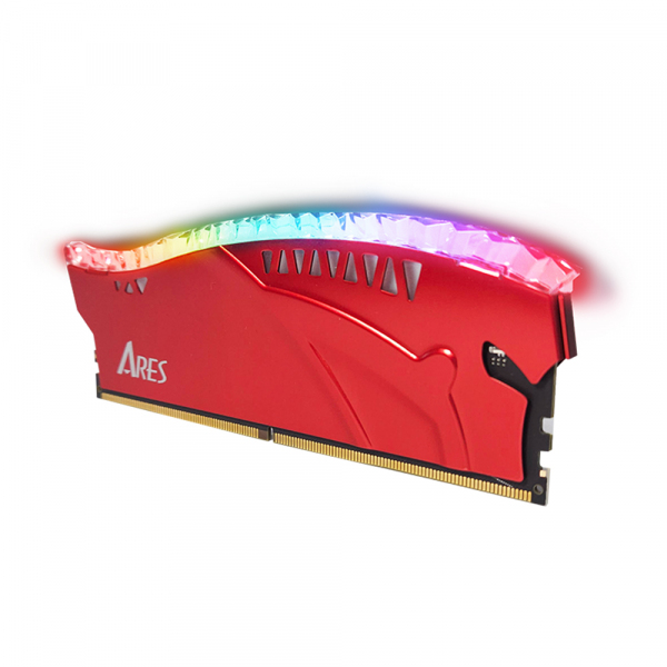 Memorie RAM Dato Ares Armor Lite, DDR4, RGB, 8GB, 3200Mhz, CL16, Rosie ARB8G4R32