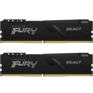 Memorie RAM Kingston Fury Beast, DDR4, 2 x 16GB, 3200MHz KF432C16BBK2/32