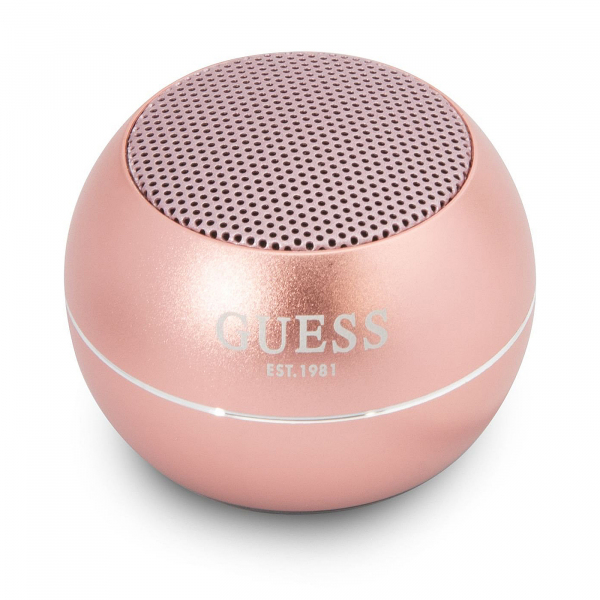 Boxa Portabila Bluetooth Guess, 3W, Roz