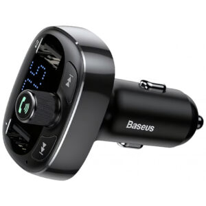 Modulator FM Bluetooth Baseus S-09, 2 x USB-A - 1 x microSD CCMT000301