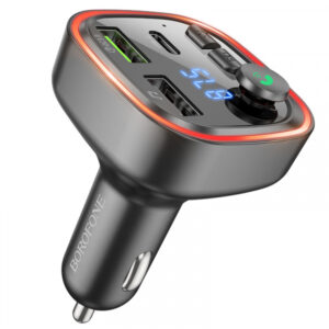 Modulator FM Bluetooth Borofone BC48, 2 x USB-A - 1 x USB-C - 1 x microSD