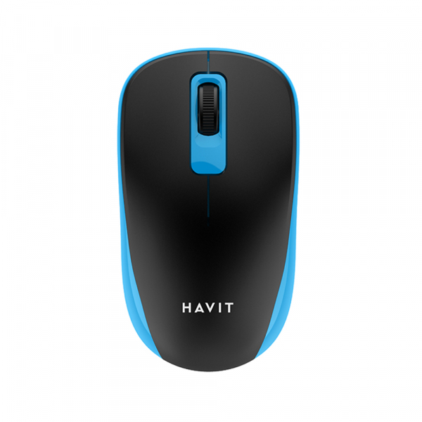 Mouse Wireless HAVIT MS626GT, 1200DPI, Negru Albastru