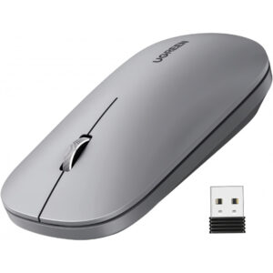 Mouse Wireless UGREEN MU001, 4000DPI, Gri