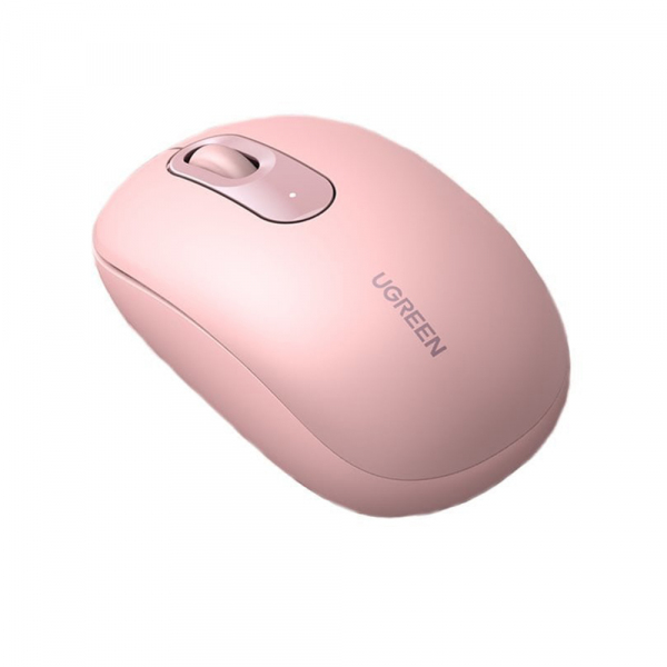 Mouse Wireless UGREEN MU105, 2400DPI, Roz