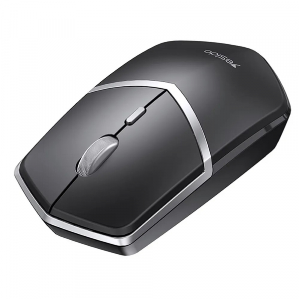 Mouse Wireless Yesido KB16, 1600DPI, Negru