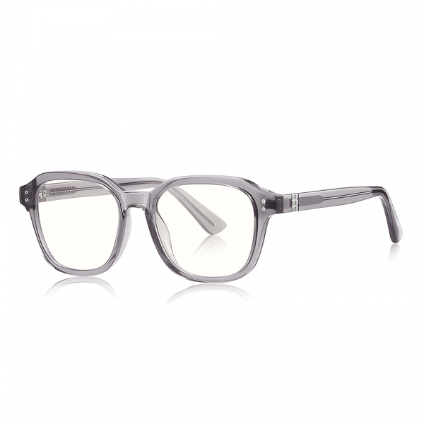 Ochelari De Calculator Barbati Techsuit 2227, Anti-Blue Light, Gri
