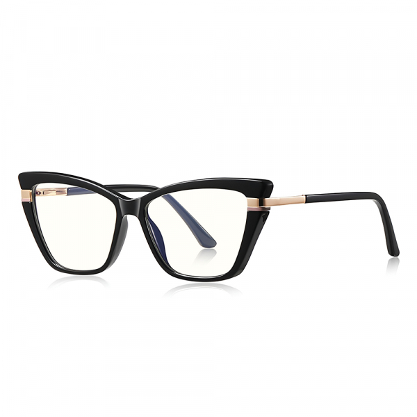 Ochelari De Calculator Dama Techsuit 2271, Anti-Blue Light, Negri