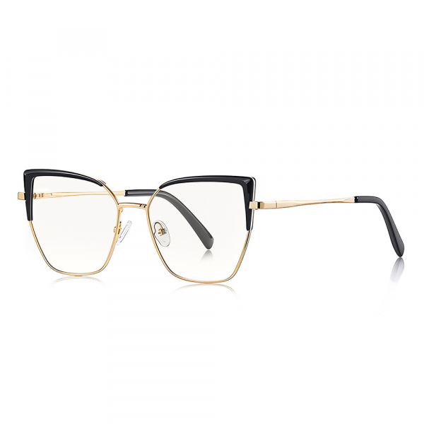 Ochelari De Calculator Dama Techsuit 3156, Anti-Blue Light, Negri Aurii