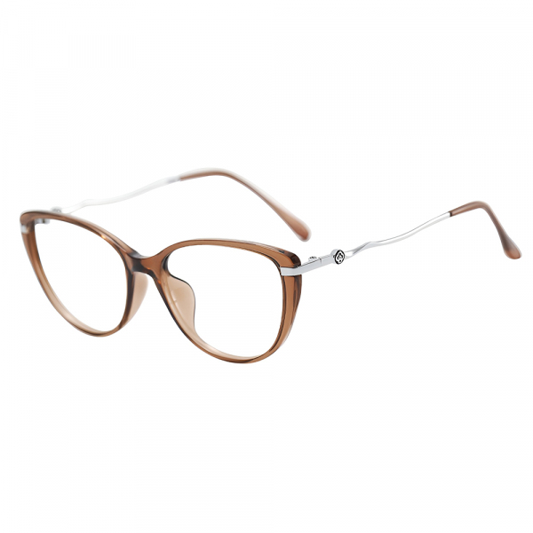 Ochelari De Calculator Dama Techsuit 86162, Anti-Blue Light, Argintii Maro