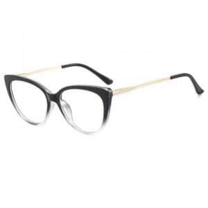 Ochelari De Calculator Dama Techsuit F5018-C7, Anti-Blue Light, Negri Transparenti