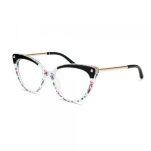 Ochelari De Calculator Dama Techsuit F93308, Anti-Blue Light, Negri Multicolori