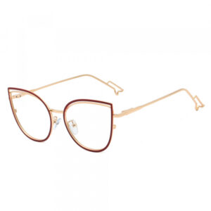 Ochelari De Calculator Dama Techsuit F95597-C8, Anti-Blue Light, Rosii