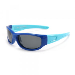 Ochelari De Soare Sport Copii Techsuit 800-C28, Polarizati, Albastri Bleu