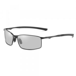 Ochelari De Soare Barbati Techsuit 559, Polarizati, Protectie UV, Negri Transparenti