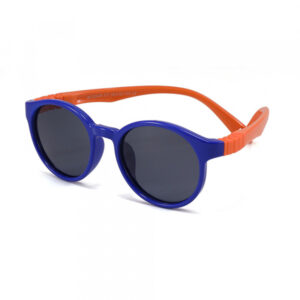 Ochelari De Soare Copii Techsuit 22049, Polarizati, Albastri Portocali