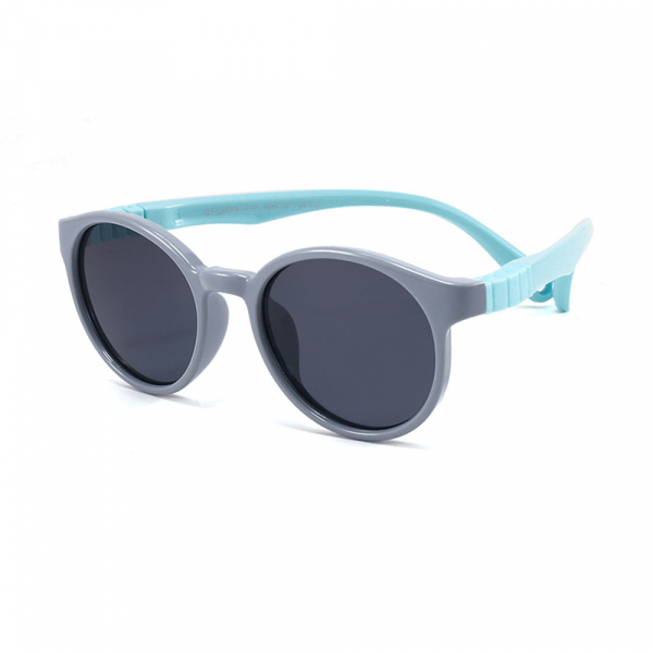Ochelari De Soare Copii Techsuit 22049, Polarizati, Gri Albastri