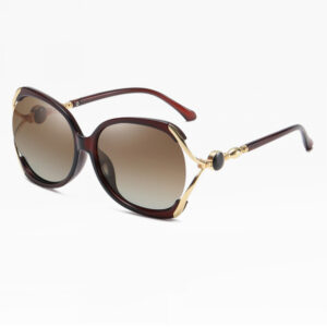 Ochelari De Soare Dama Techsuit 1722, Polarizati, Protectie UV, Maro
