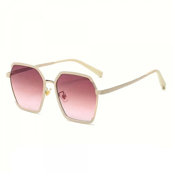 Ochelari De Soare Dama Techsuit 191, Polarizati, Protectie UV, Crem Roz