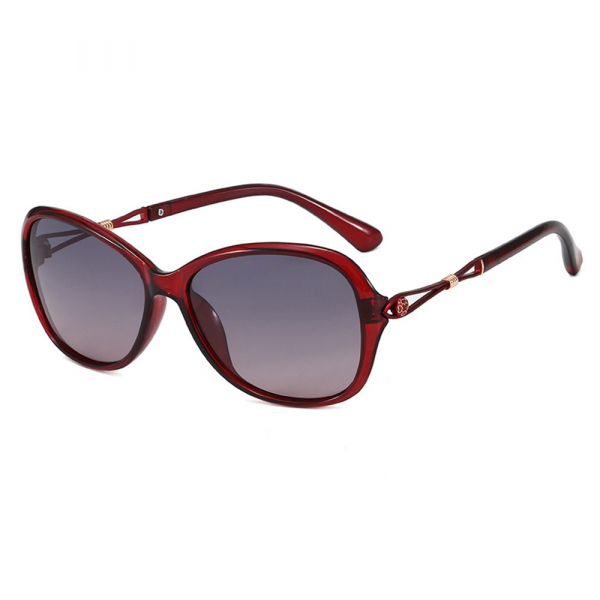 Ochelari De Soare Dama Techsuit 2301-C3, Polarizati, Protectie UV, Rosii