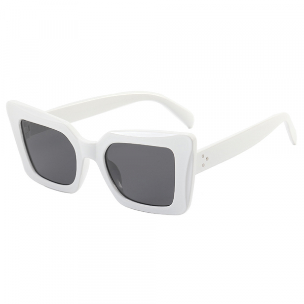 Ochelari De Soare Dama Techsuit 5277, Albi Gri