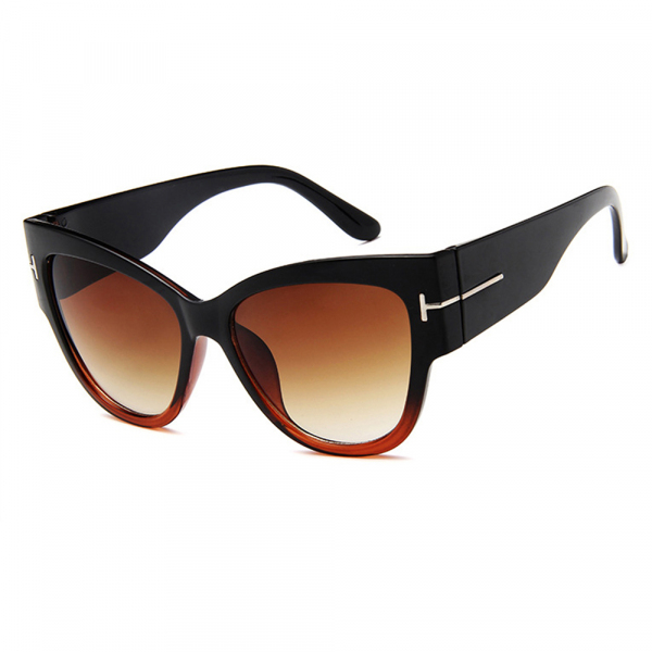 Ochelari De Soare Dama Techsuit 9778, Negri Maro Inchis