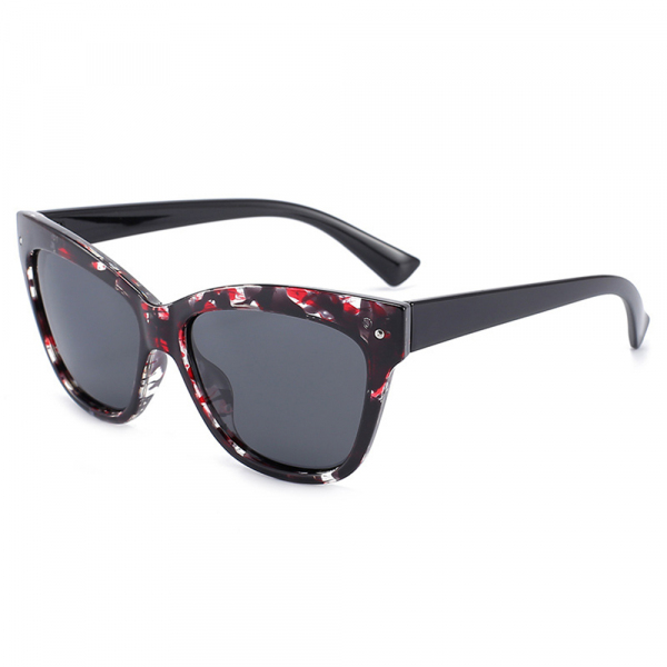 Ochelari De Soare Dama Techsuit OD8155-C4, Polarizati, Protectie UV, Negri Multicolori
