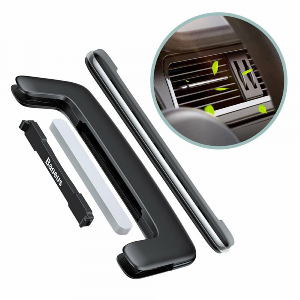 Odorizant Auto Baseus Paddle Ultrathin, Argintiu SUXUN-BP0S