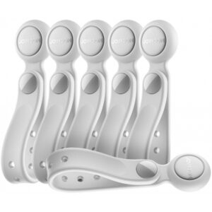 Organizator Cabluri Joyroom JR-ZS422, Magnetic, Set 6 Bucati, Alb