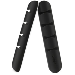 Organizator Cabluri UGREEN, Set 2 bucati, Negru