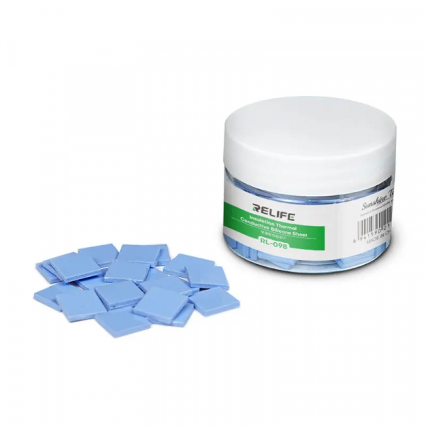 Pad Termoconductor Relife RL-098, 0.2mm, Set 100 bucati