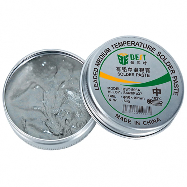 Pasta BGA Best BST-506A, 50g, Punct Topire 183 Grade
