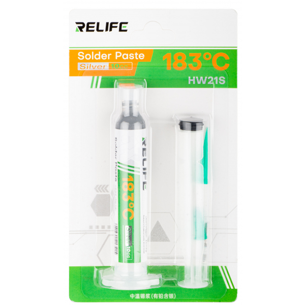 Pasta Fludor Relife HW21S, Tip Seringa, Punct Topire 183 Grade
