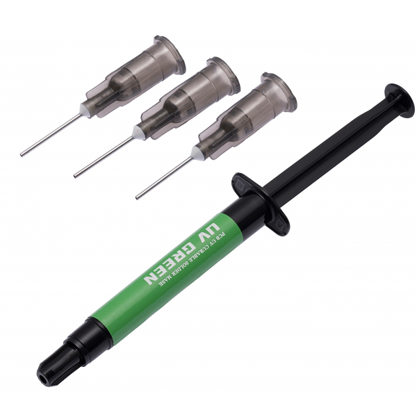 Pasta UV Mascare 2UUL, Tip Seringa, Verde