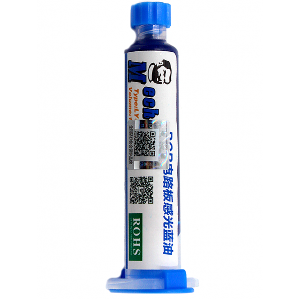 Pasta UV Mascare Mechanic, 10ml, Albastra