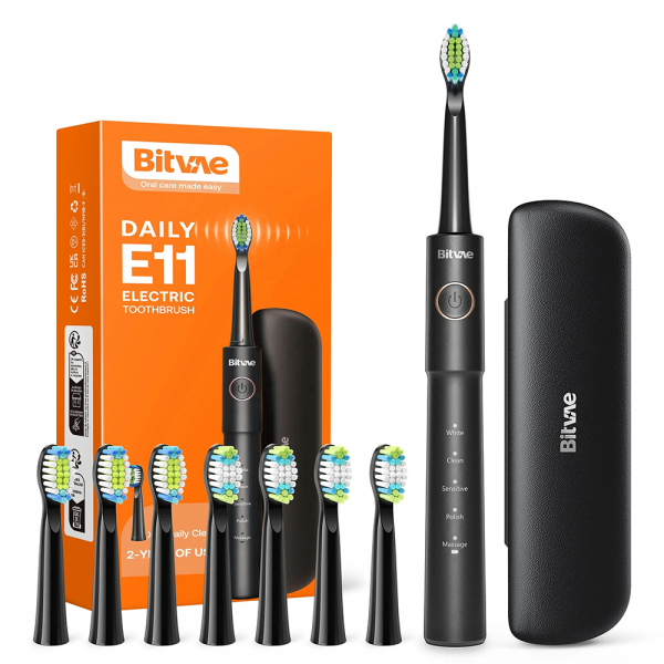 Periuta De Dinti Electrica Bitvae E11, Neagra
