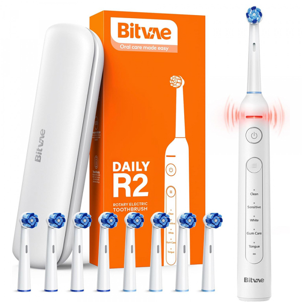 Periuta De Dinti Electrica Bitvae R2, Alba
