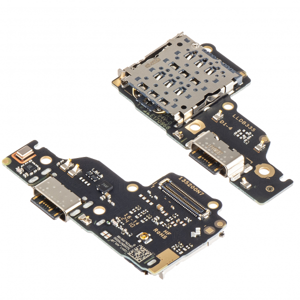 Placa cu Conector Incarcare - Microfon - Modul Cititor SIM Xiaomi Redmi Note 13 4G, Service Pack 56000500N700