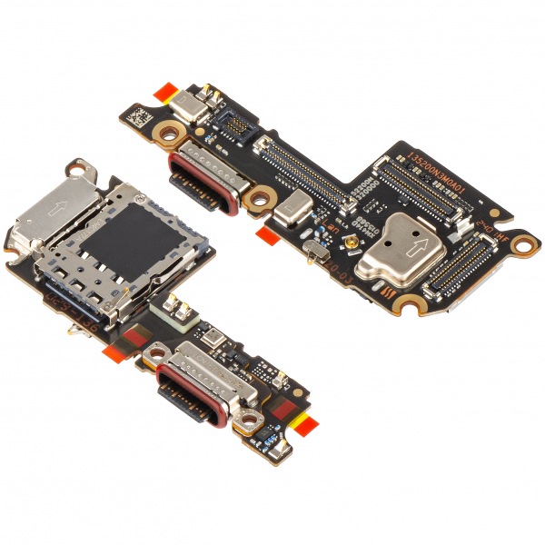 Placa cu Conector Incarcare - Microfon - Modul Cititor SIM Xiaomi 14, Service Pack 56000100N300