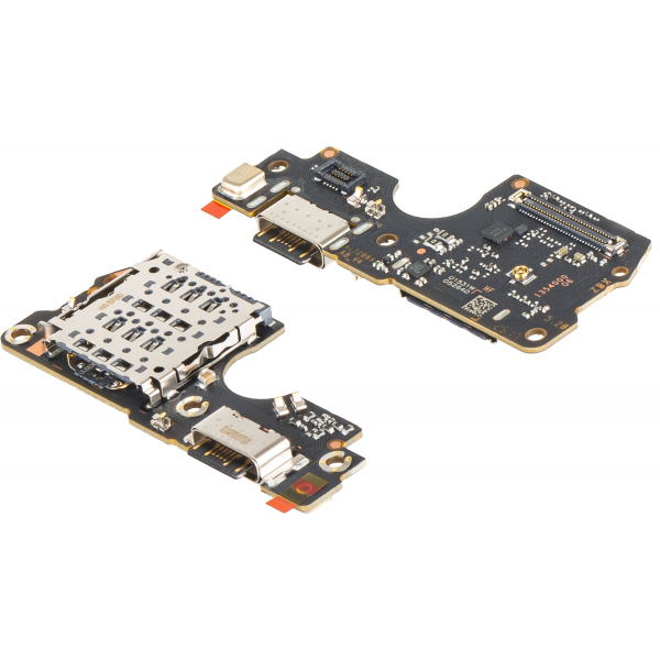 Placa cu Conector Incarcare - Microfon - Modul Cititor SIM Xiaomi Redmi Note 14 Pro 4G, Service Pack 560004000O600