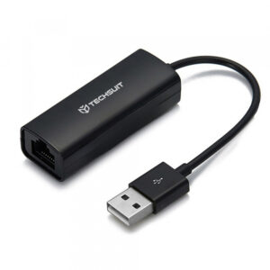Placa Retea Techsuit AC19, RJ45, USB, Neagra