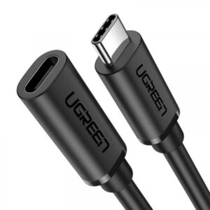 Prelungitor USB-C UGREEN US353, 1m, Negru