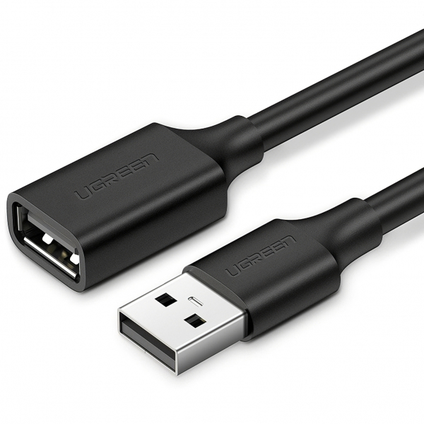 Prelungitor USB UGREEN US103, 2m, Negru
