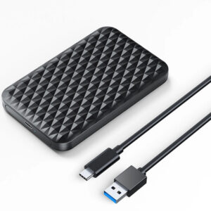 Rack Orico 2520C3-V1 pentru HDD / SSD SATA 2.5inch, USB-C, Negru