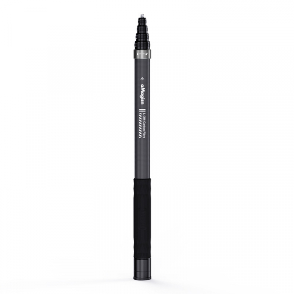 Selfie Stick 1/4inch aMagisn Carbon Fibre pentru Camera Sport, 3m, Negru